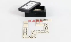 Outlet Deko Objekt Domino Schwarz/Weis 14X5Cm Sonstiges & Zubehör Accessoires