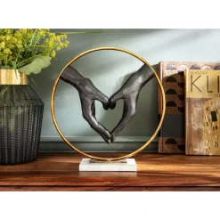 Clearance Deko Objekt Elements Heart Hand 33,5Cm Deko & Geschenkartikel
