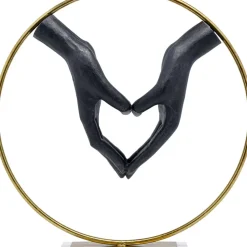 Deko Objekt Elements Heart Hand 62Cm Deko & Geschenkartikel