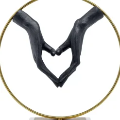 Deko Objekt Elements Heart Hand 62Cm Deko & Geschenkartikel