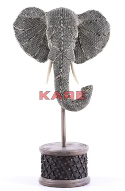 Best Deko Objekt Elephant Head Pearls 49Cm Deko & Geschenkartikel