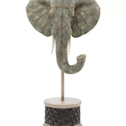 Best Deko Objekt Elephant Head Pearls 49Cm Deko & Geschenkartikel