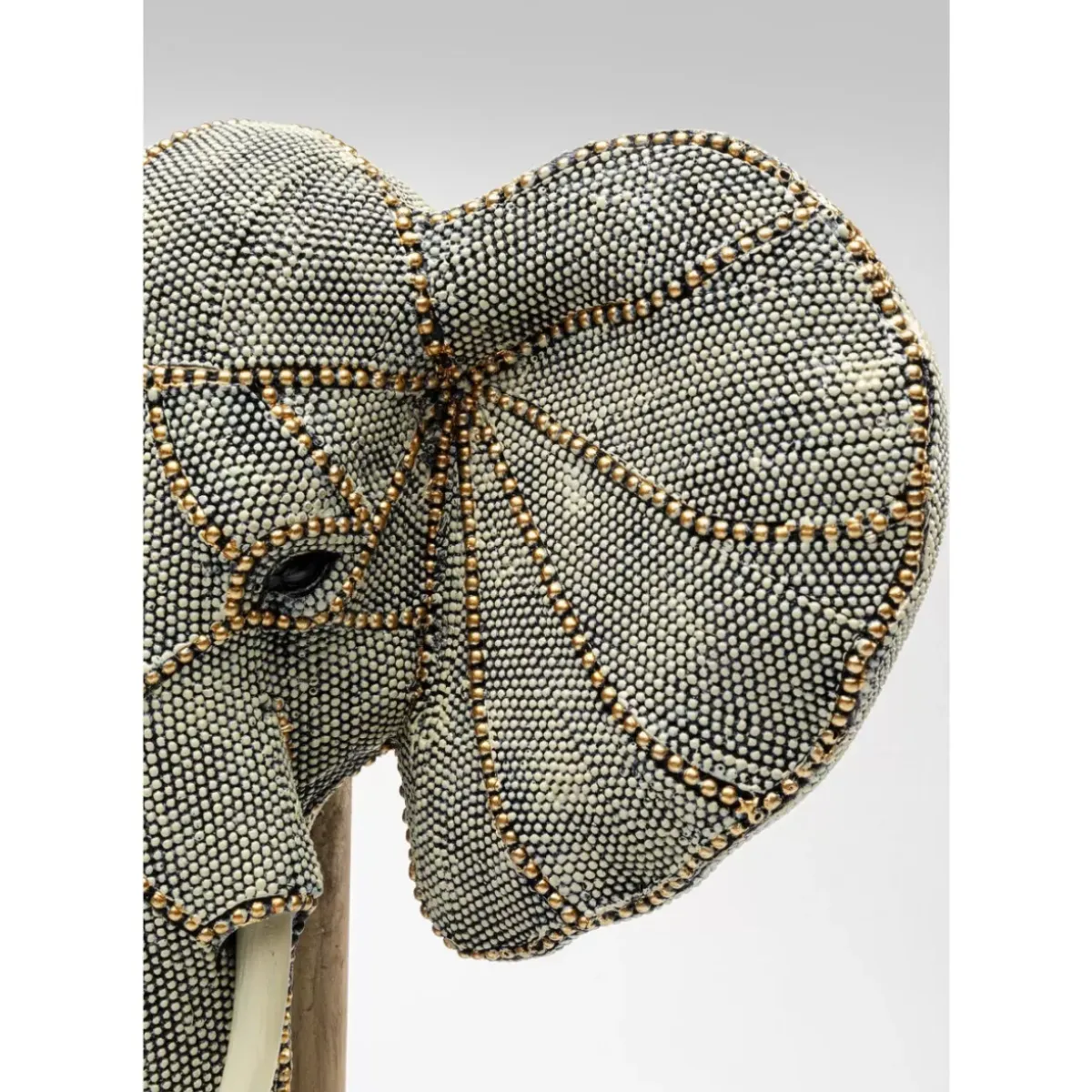 Best Deko Objekt Elephant Head Pearls 49Cm Deko & Geschenkartikel