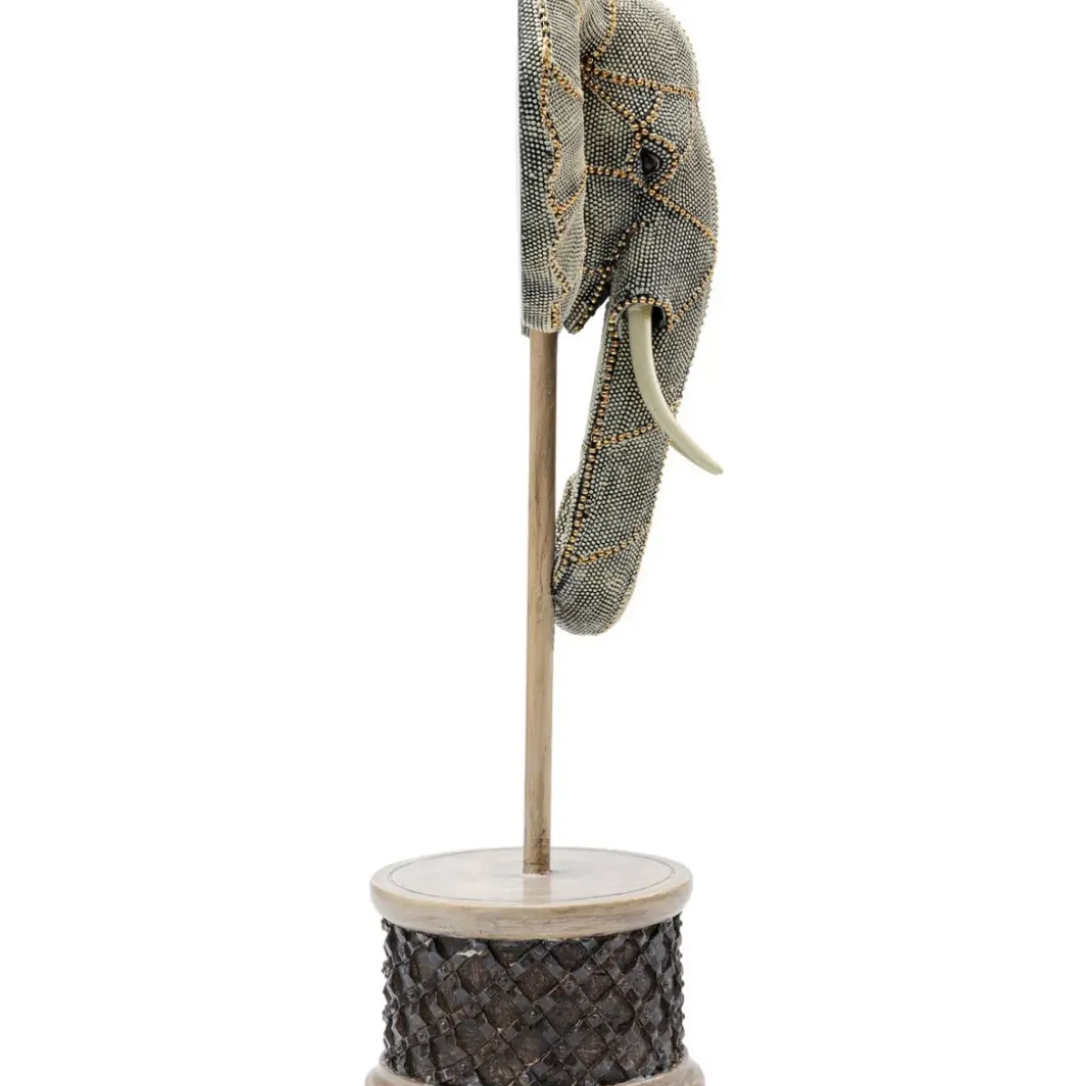 Best Deko Objekt Elephant Head Pearls 49Cm Deko & Geschenkartikel