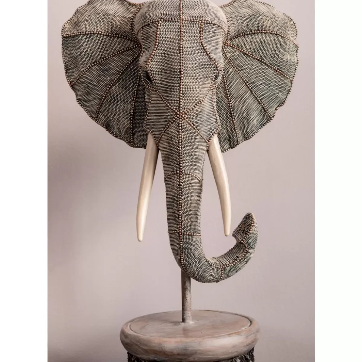 Best Deko Objekt Elephant Head Pearls 76 Deko & Geschenkartikel