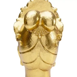 Hot Deko Objekt Goddess Head Gold 39Cm Deko & Geschenkartikel