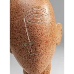 Deko Objekt Half A Face 30Cm Deko & Geschenkartikel