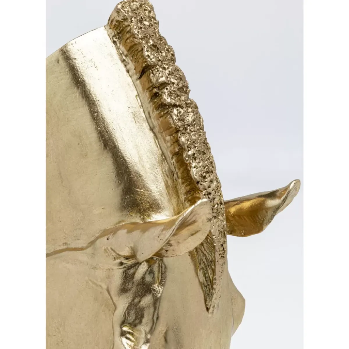 Outlet Deko Objekt Horse Face Gold 57Cm Deko & Geschenkartikel