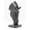 Deko Objekt Horse Face Schwarz 57Cm Deko & Geschenkartikel