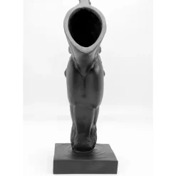 Hot Deko Objekt Horse Face Schwarz 72Cm Deko & Geschenkartikel