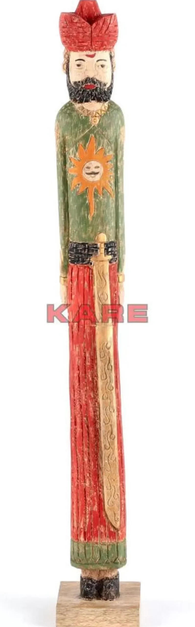 Clearance Deko Objekt Indian Couple Raja 93Cm Deko & Geschenkartikel