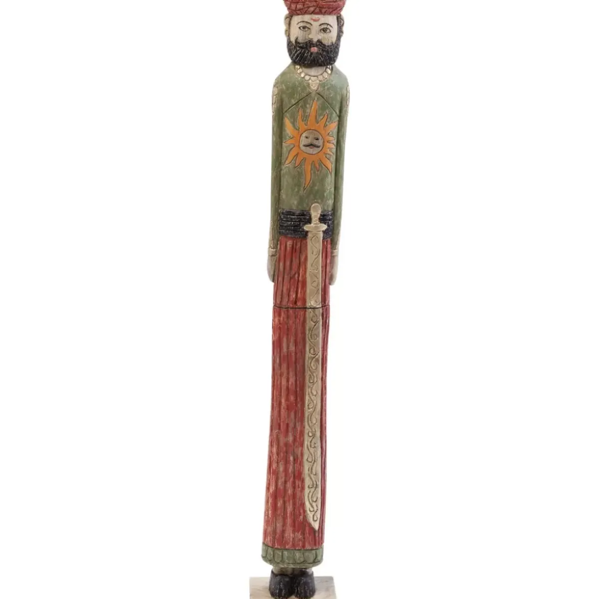 Clearance Deko Objekt Indian Couple Raja 93Cm Deko & Geschenkartikel