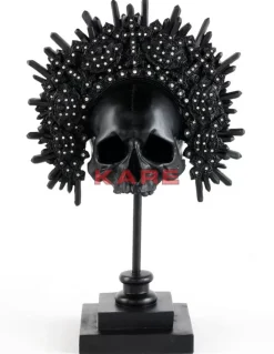 Discount Deko Objekt King Skull Schwarz Deko & Geschenkartikel