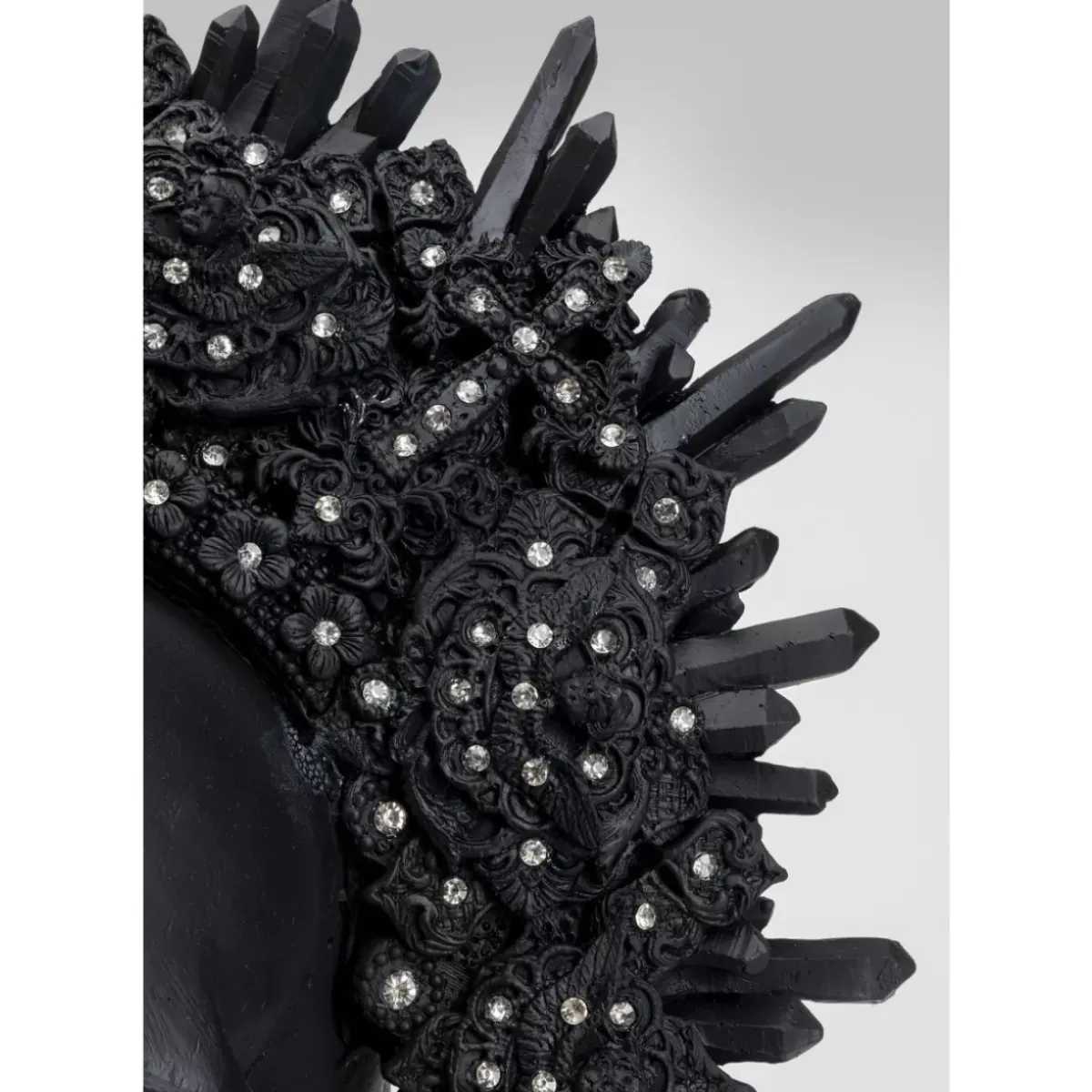 Discount Deko Objekt King Skull Schwarz Deko & Geschenkartikel