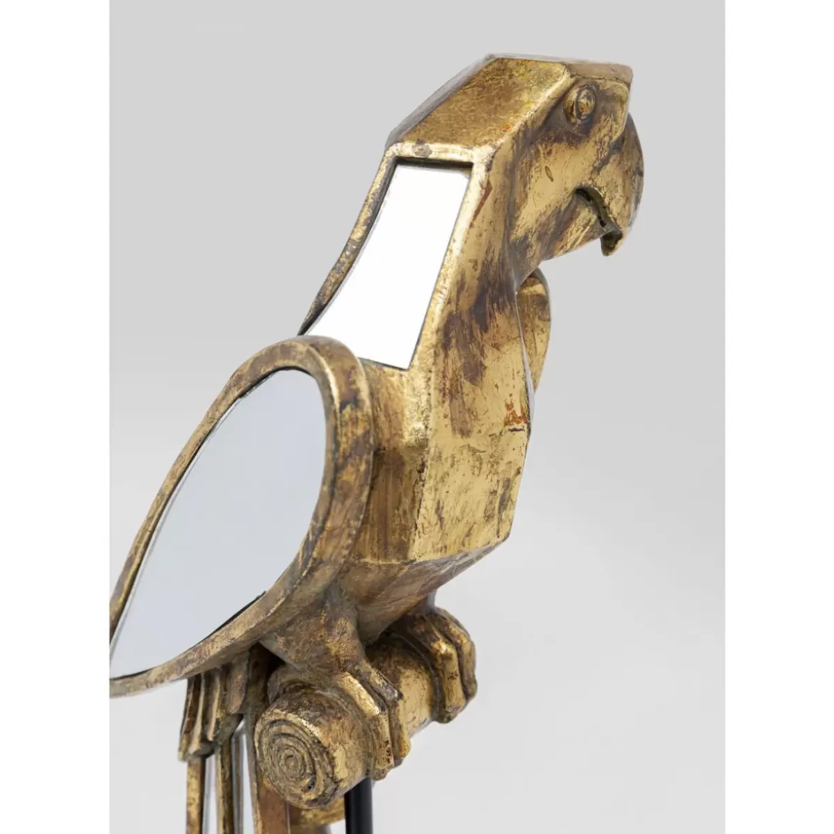 Outlet Deko Objekt Mirrored Parrot Deko & Geschenkartikel