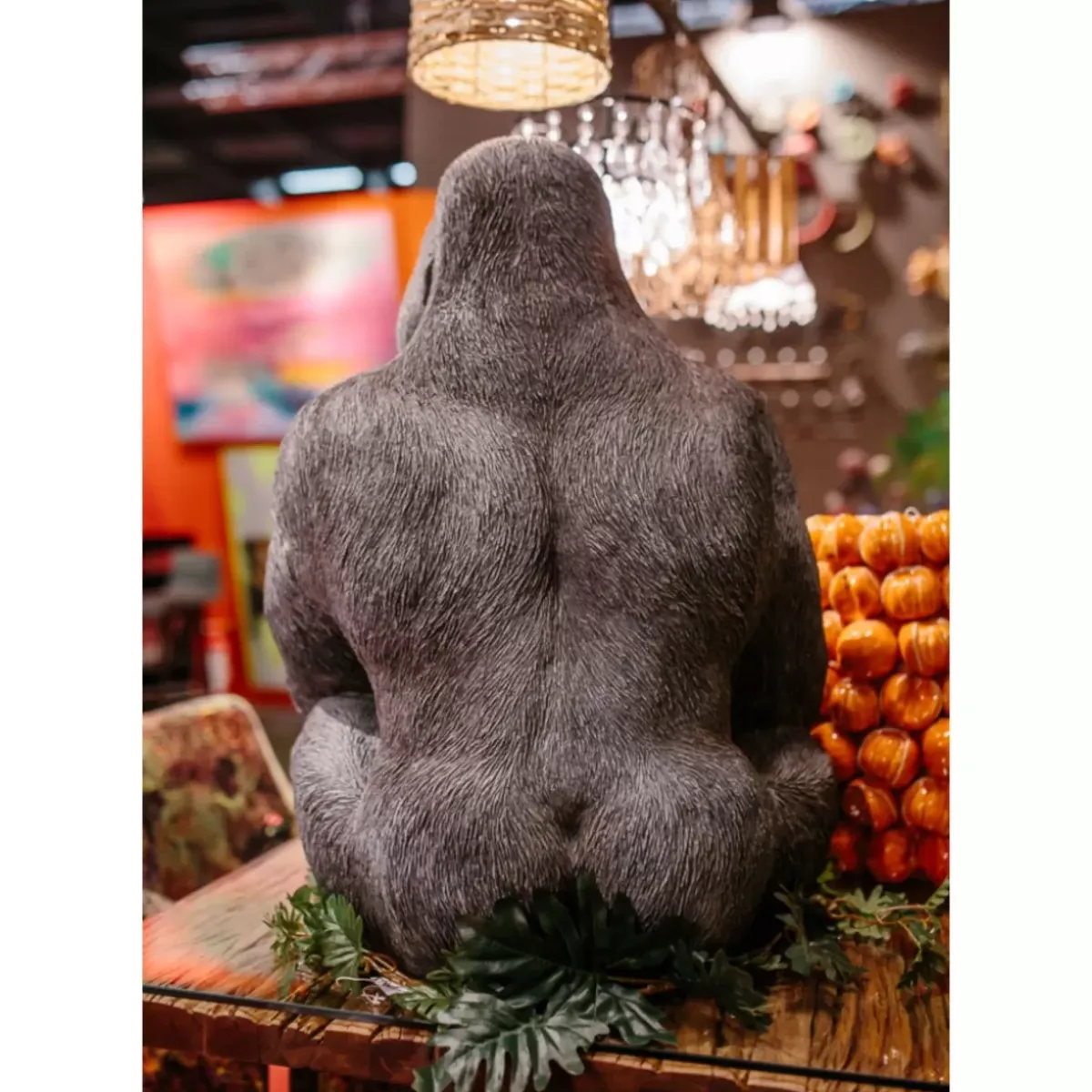 Discount Deko Objekt Monkey Gorilla Side Xl Schwarz Deko & Geschenkartikel
