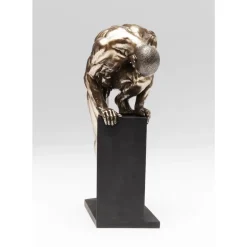 Clearance Deko Objekt Nude Man Stand Bronze 35Cm Deko & Geschenkartikel