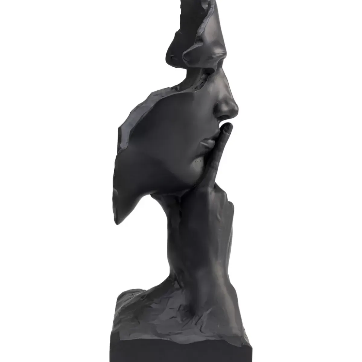 Best Deko Objekt Quiet Face Schwarz 31Cm Deko & Geschenkartikel