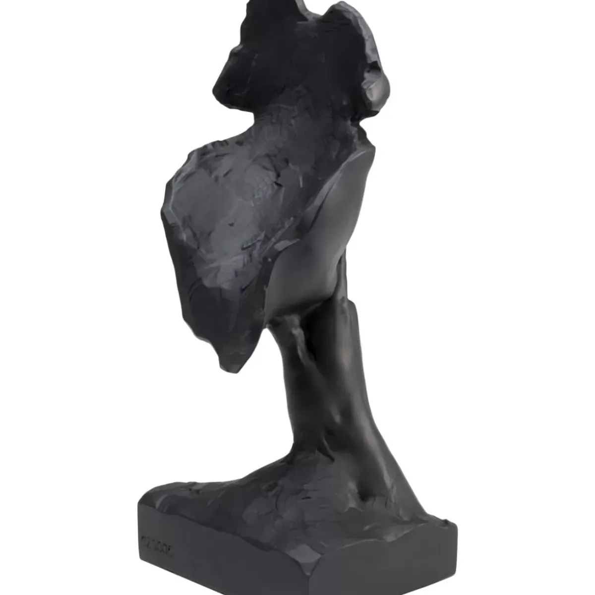 Best Deko Objekt Quiet Face Schwarz 31Cm Deko & Geschenkartikel