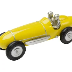 Discount Deko Objekt Racing Car Gelb 9Cm Deko & Geschenkartikel