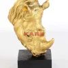 Deko Objekt Rhino Gold Deko & Geschenkartikel