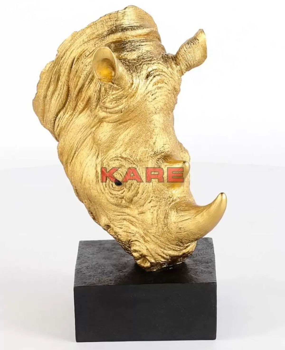 Deko Objekt Rhino Gold Deko & Geschenkartikel