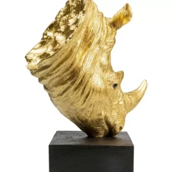 Deko Objekt Rhino Gold Deko & Geschenkartikel