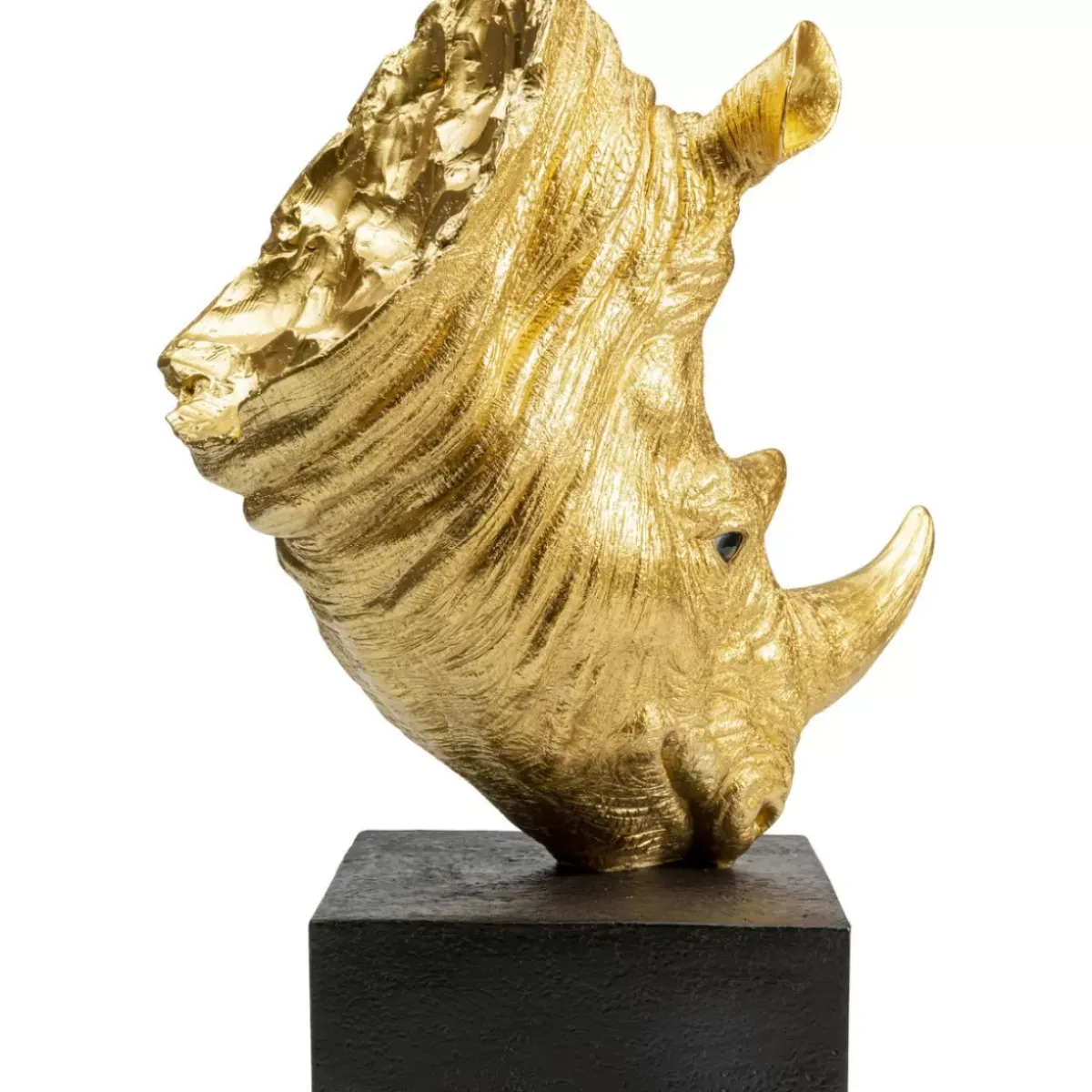 Deko Objekt Rhino Gold Deko & Geschenkartikel