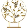 New Deko Objekt Singing Birds Gold 38Cm Deko & Geschenkartikel