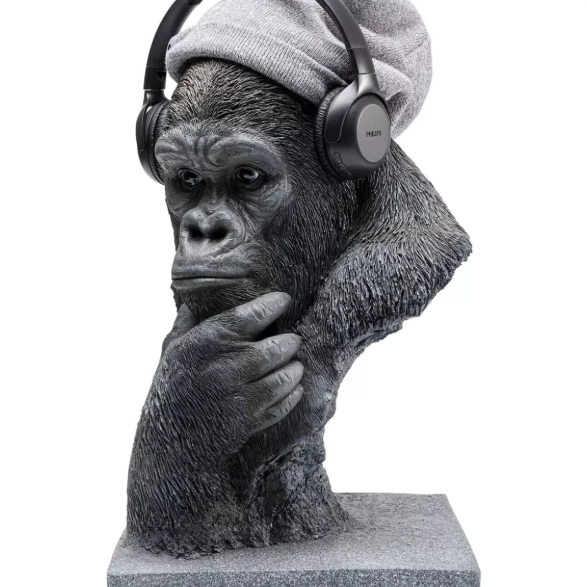 Sale Deko Objekt Thinking Gorilla Head Deko & Geschenkartikel