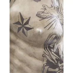 Deko Objekt Torso Tattoo Deko & Geschenkartikel
