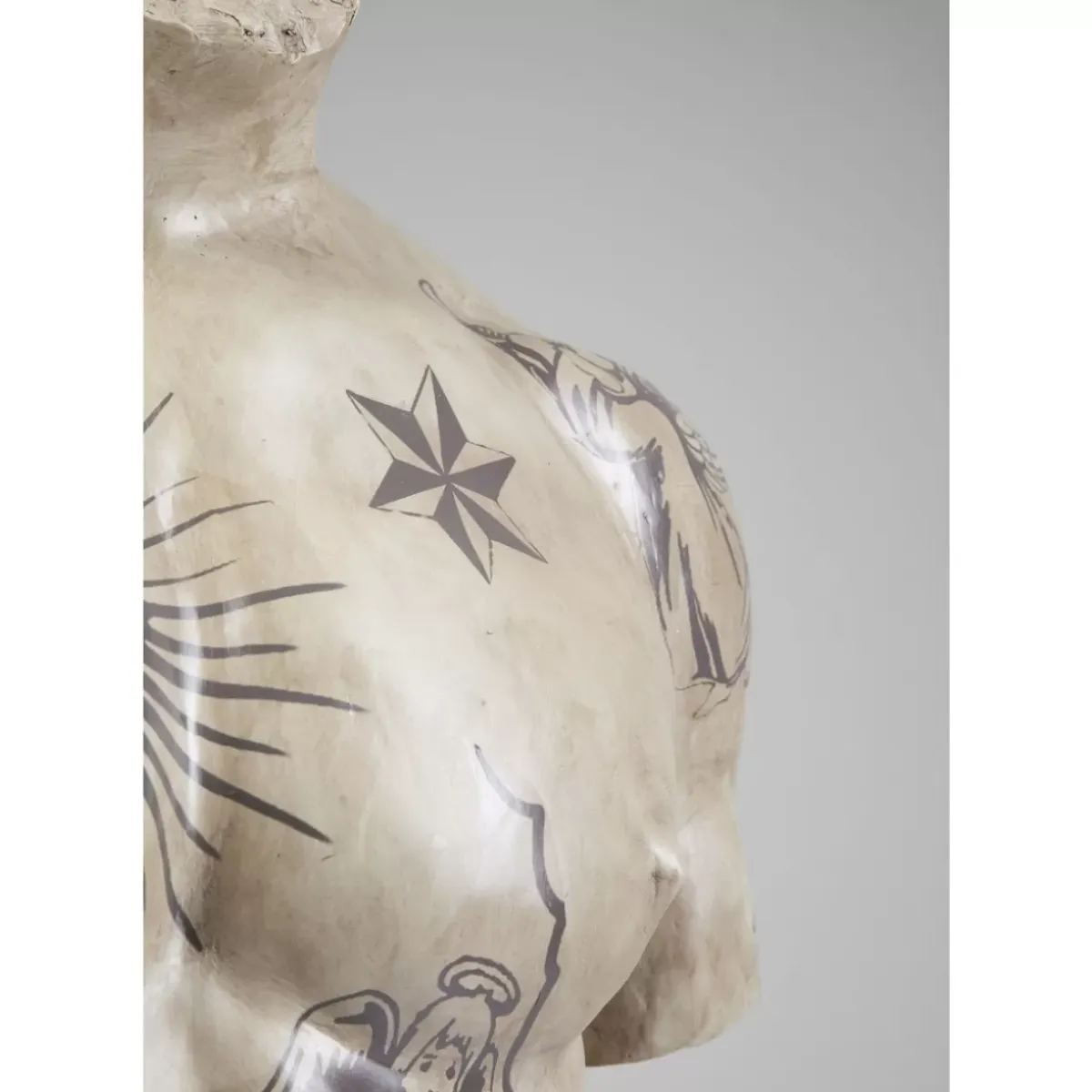 Deko Objekt Torso Tattoo Deko & Geschenkartikel