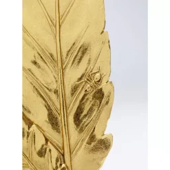 Deko Objekt Two Leaves Gold 9Cm Deko & Geschenkartikel