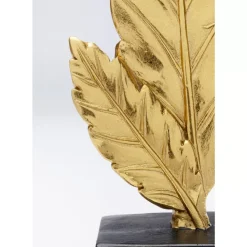 Deko Objekt Two Leaves Gold 9Cm Deko & Geschenkartikel