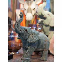 Clearance Deko Objekt Walking Elephant Pearls Deko & Geschenkartikel