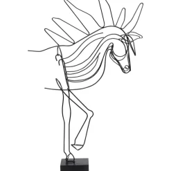 Hot Deko Objekt Wire Horse 51Cm Deko & Geschenkartikel