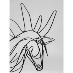 Hot Deko Objekt Wire Horse 51Cm Deko & Geschenkartikel
