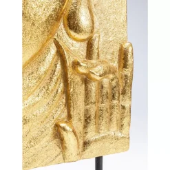New Deko Objekt Wisdom Gold 51Cm Deko & Geschenkartikel