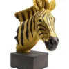 Hot Deko Objekt Zebra Gold Deko & Geschenkartikel