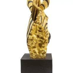 Hot Deko Objekt Zebra Gold Deko & Geschenkartikel