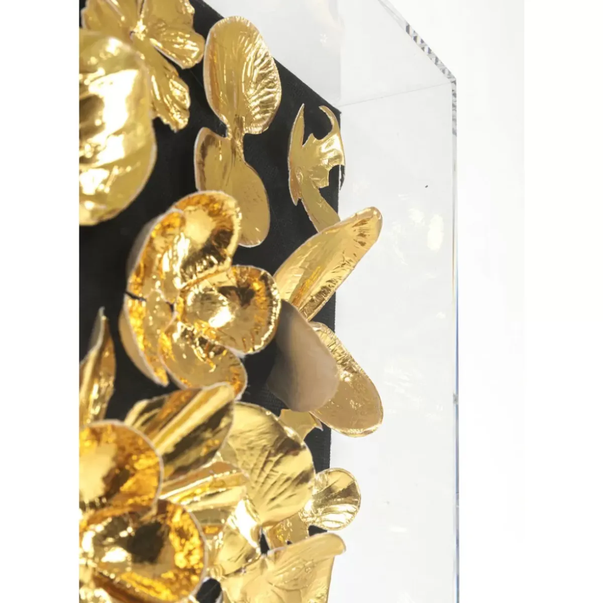 Best Deko Rahmen Gold Flower 60X60Cm Bilder