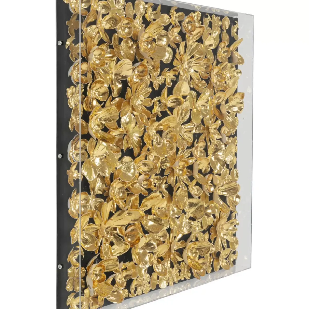 Best Deko Rahmen Gold Flower 60X60Cm Bilder