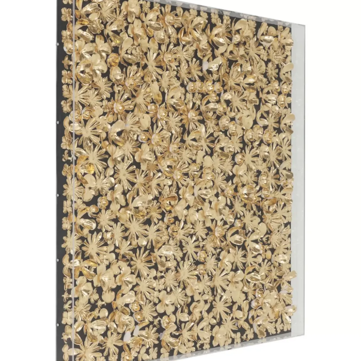 Sale Deko Rahmen Gold Flower 120X120Cm Bilder