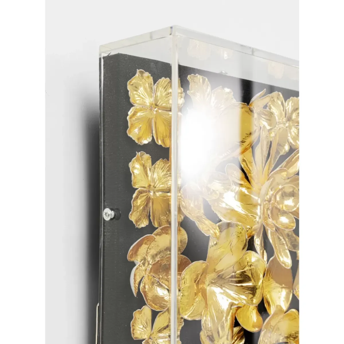 Clearance Deko Rahmen Gold Flower 80X80Cm Bilder