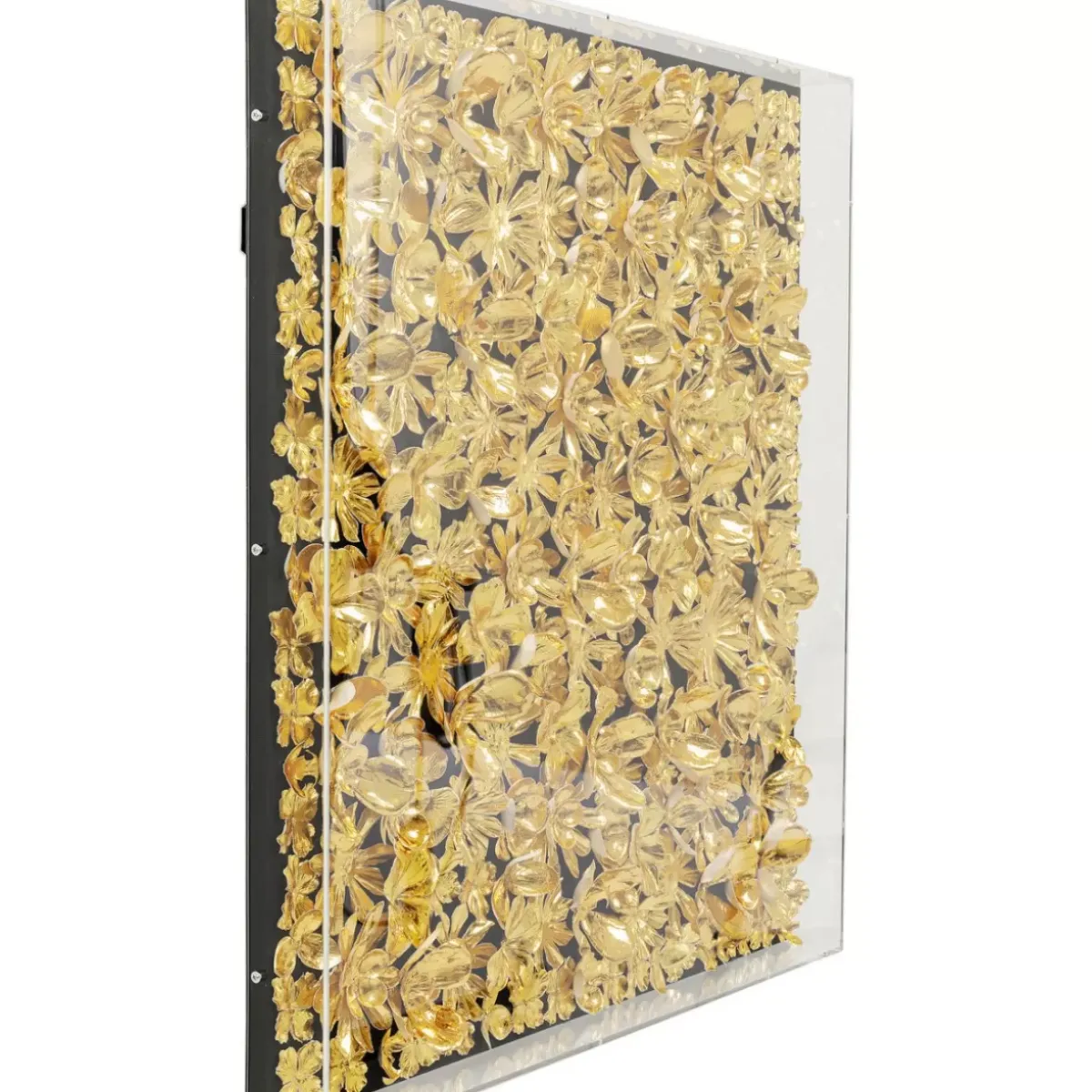 Clearance Deko Rahmen Gold Flower 80X80Cm Bilder