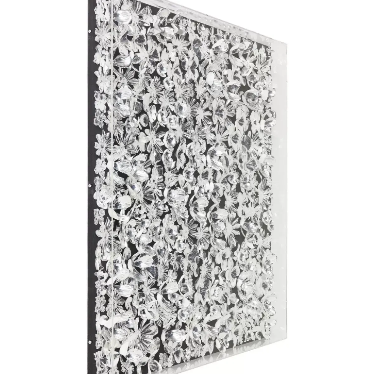 Sale Deko Rahmen Silver Flower 100X100Cm Bilder
