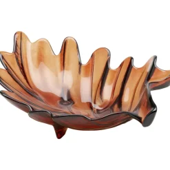 Clearance Deko Schale Leaf Rot 11Cm Deko & Geschenkartikel