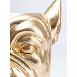 Clearance Deko Ubertopf Bulldog Gold Aufbewahrung & Ordnung
