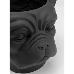 Clearance Deko Ubertopf Bulldog Schwarz Aufbewahrung & Ordnung