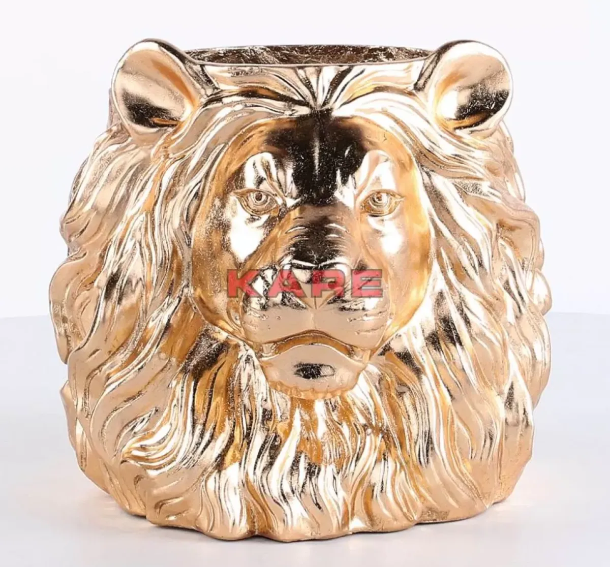 Deko Ubertopf Lion Gold Aufbewahrung & Ordnung